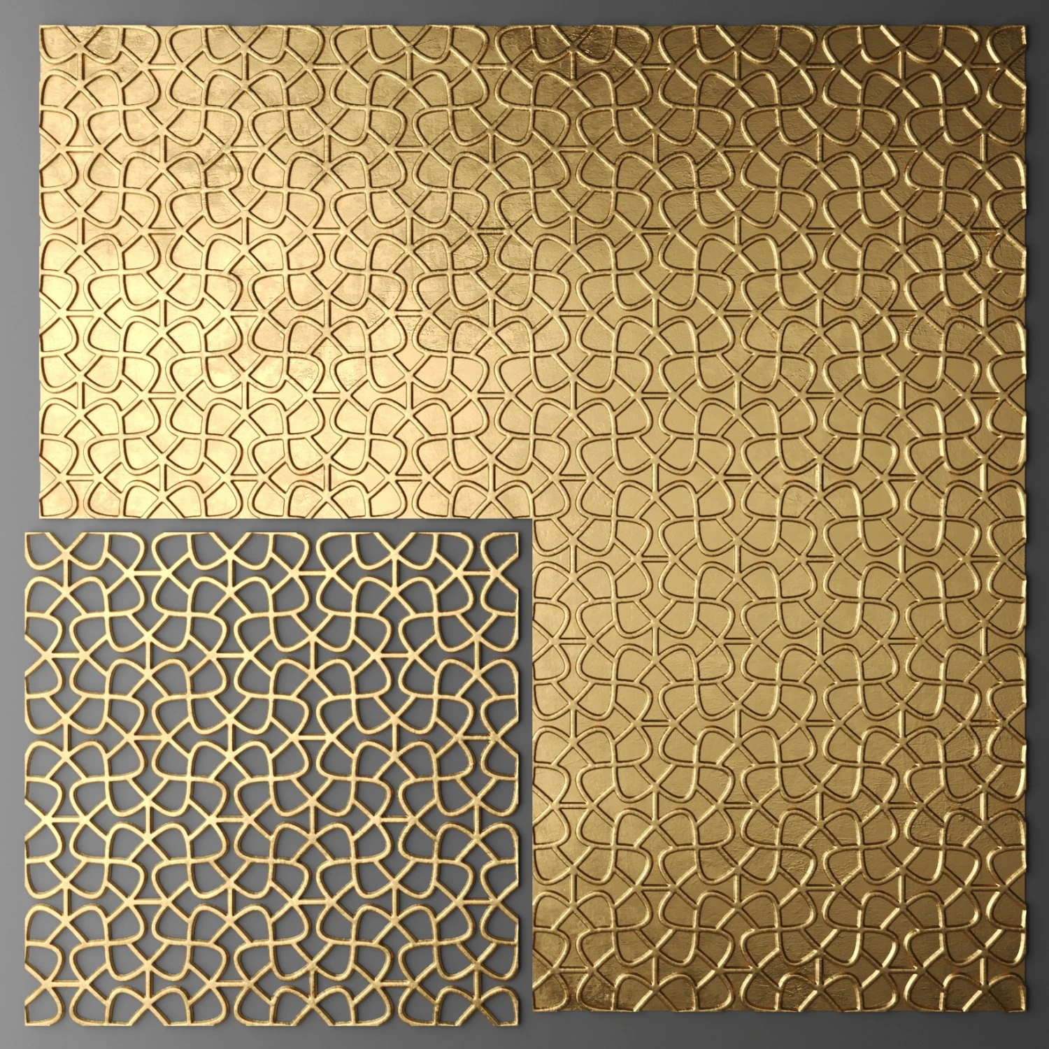 panel lattice grille 3D Model .c4d .max .obj .3ds .fbx .stl .blend 