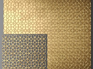 panel lattice grille Modelo 3D