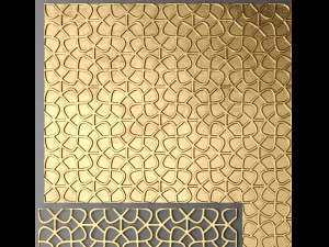 panel lattice grille 3D Model