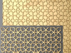 panel lattice grille 3Dモデル