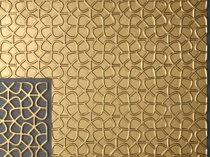 panel lattice grille 3Dモデル