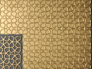 panel lattice grille 3D Model