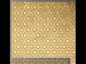 lattice arab panel 3D 模型