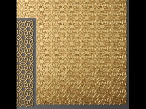 lattice arab panel 3D 模型