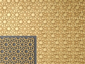 lattice arab panel 3D 模型
