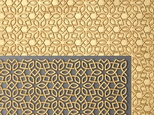 lattice arab panel 3D 模型