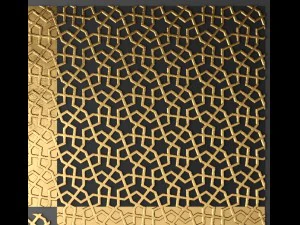 lattice arab panel 3D Model