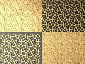 lattice arab panel 3D Model