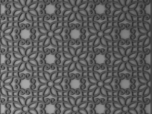 lattice arab panel 3D 模型