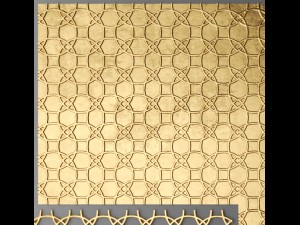 panel lattice grille 3D Модель