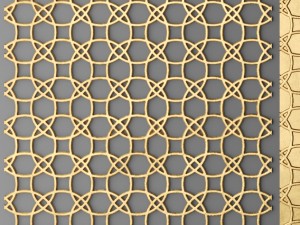 panel lattice grille 3D Модель