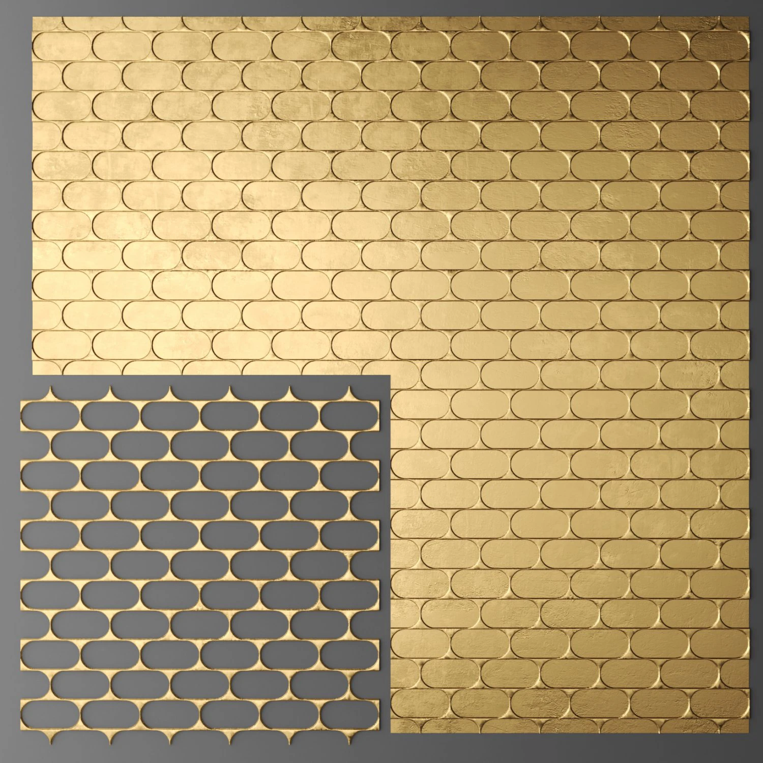 panel lattice grille 3D Model .c4d .max .obj .3ds .fbx .stl .blend 