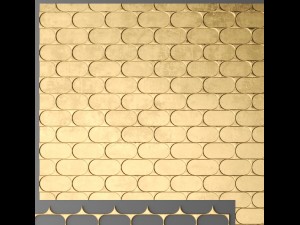 panel lattice grille 3D 模型