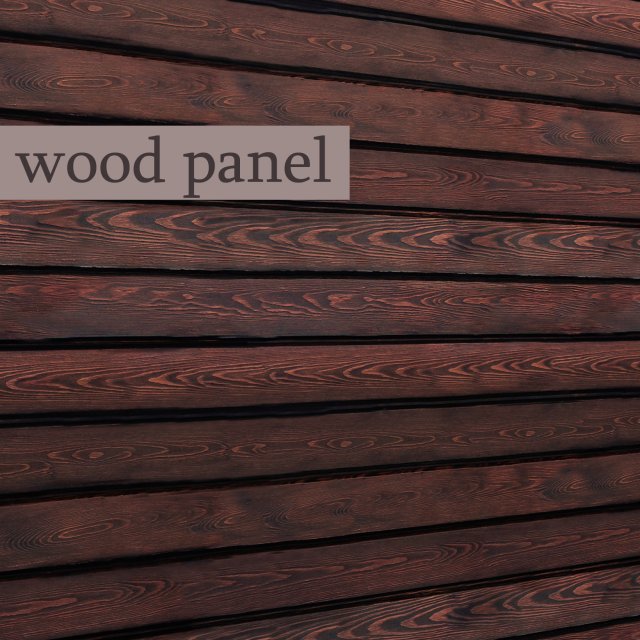 wood panel Modèle 3D .c4d .max .obj .3ds .fbx .stl .blend 