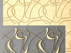 panel lattice grille 3Dモデル