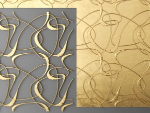 panel lattice grille 3D Model