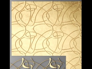 panel lattice grille 3Dモデル