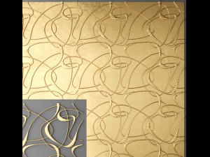 panel lattice grille 3Dモデル