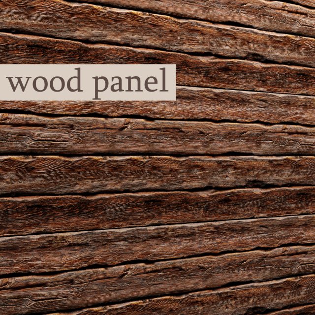 wood panel 3d Modelo 3D .c4d .max .obj .3ds .fbx .stl .blend 