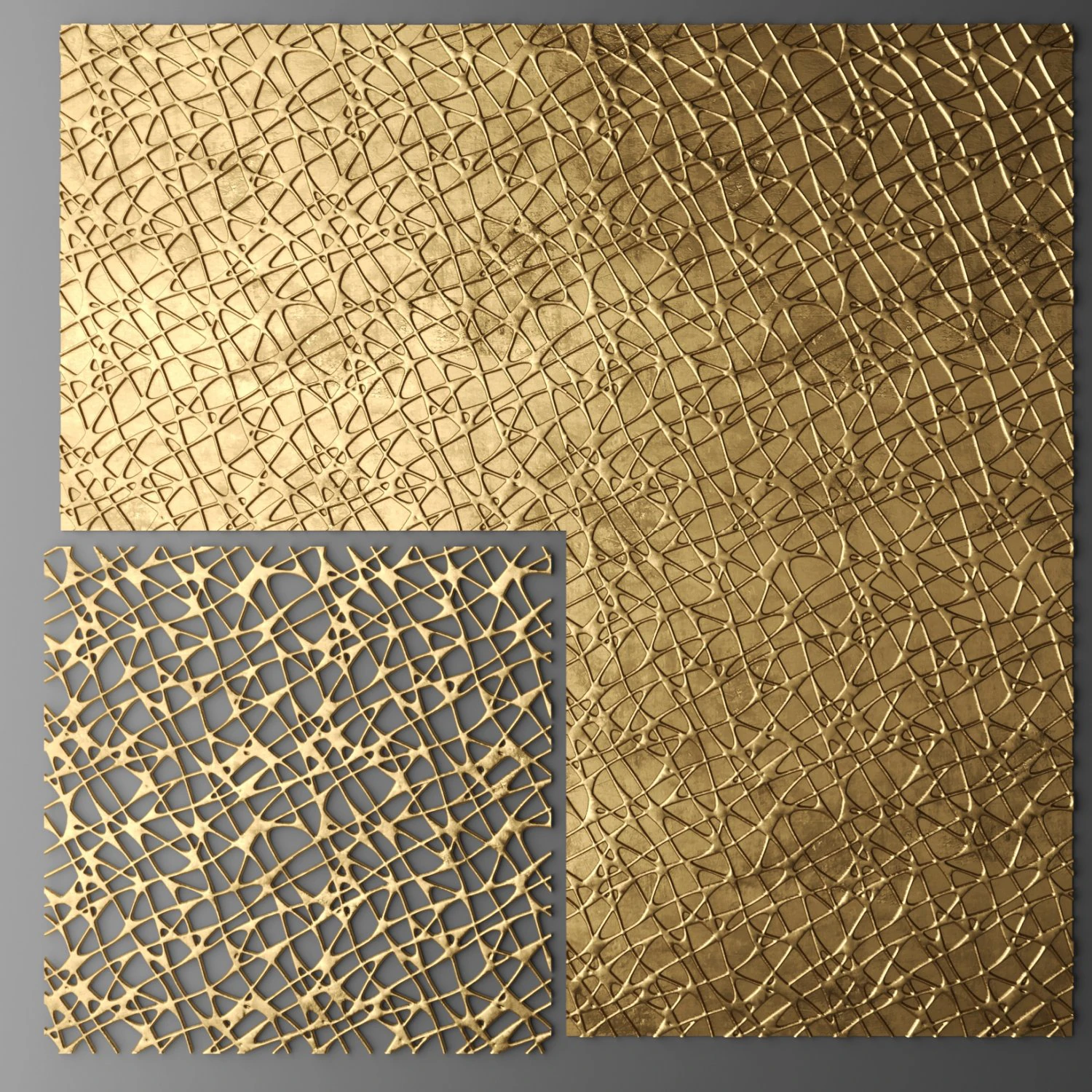 panel lattice grille 3D Model .c4d .max .obj .3ds .fbx .stl .blend 
