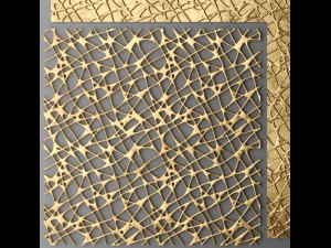 panel lattice grille 3D 模型