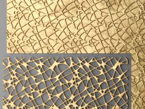 panel lattice grille 3D 模型