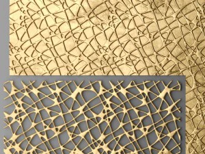 panel lattice grille 3D Model
