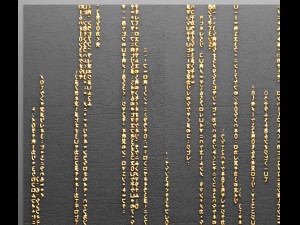 panel painting matrix 3D Model