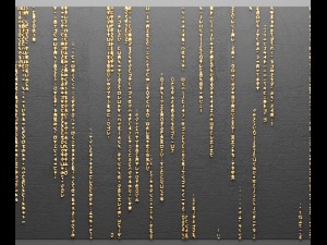 panel painting matrix 3D Model