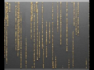 panel painting matrix 3D Model
