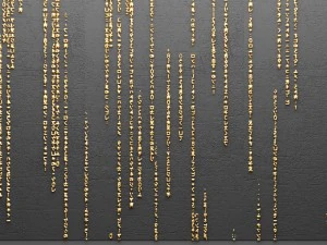 panel painting matrix 3D Model