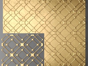 panel lattice grille 3D Модель
