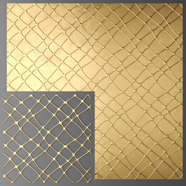 panel lattice grille Model 3D .c4d .max .obj .3ds .fbx .stl .blend 