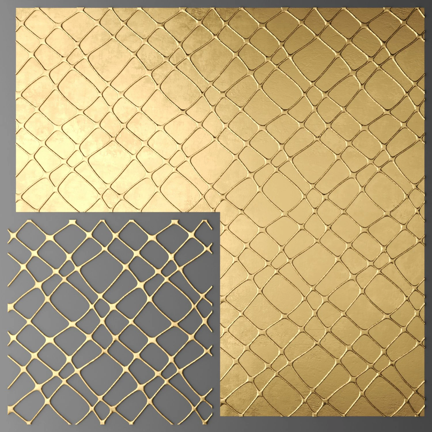 panel lattice grille 3D Model .c4d .max .obj .3ds .fbx .stl .blend 