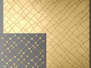panel lattice grille 3D Model