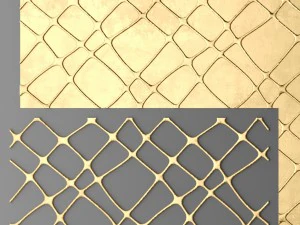 panel lattice grille 3D Model