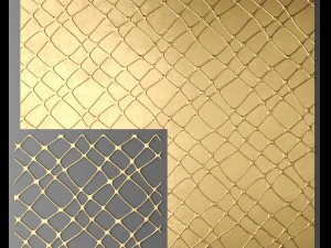 panel lattice grille 3D Model