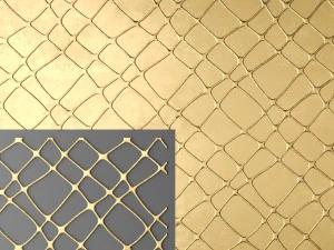 panel lattice grille 3D Model