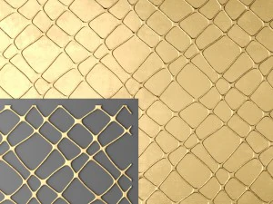 panel lattice grille 3D Model