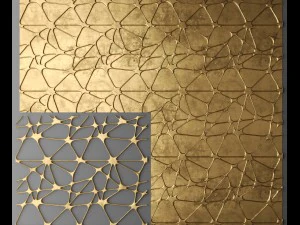 panel lattice grille 3D Model