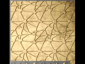 panel lattice grille 3D Model