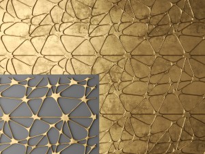 panel lattice grille 3D Модель