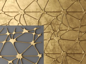 panel lattice grille 3D Модель