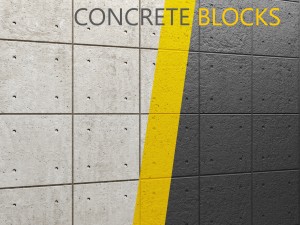 concrete panel 3D मॉडल