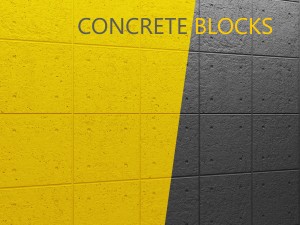 concrete panel 3D Model