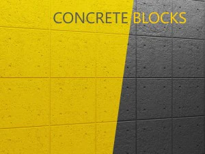 concrete panel 3D Model