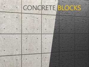 concrete panel 3D Model
