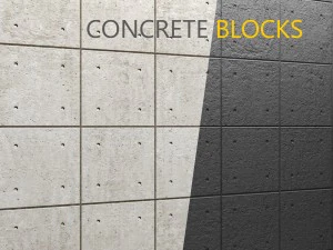 concrete panel 3D Model