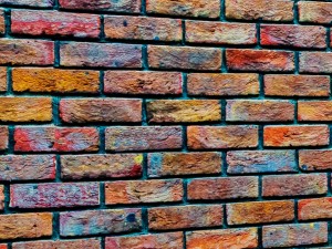 bricks wall 3d Modèle 3D