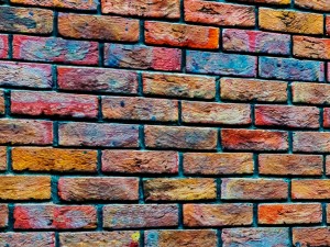 bricks wall 3d Modèle 3D